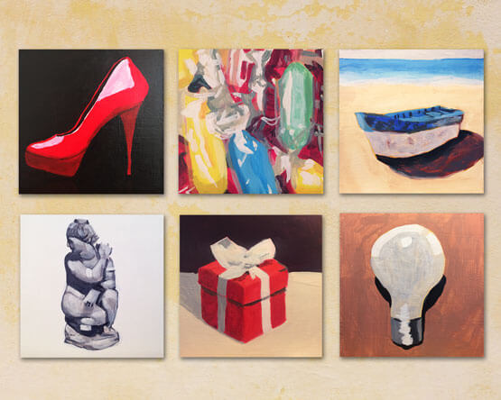 50 Mini-Paintings