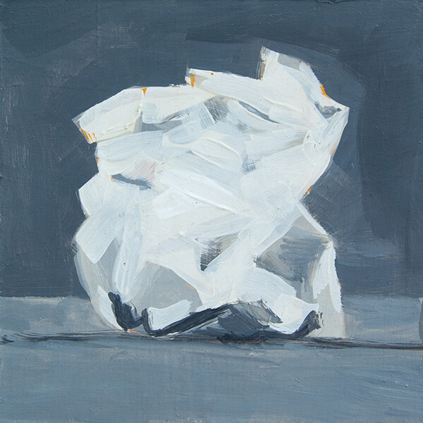 Mini Painting: Crumpled Paper