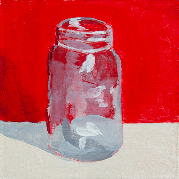 Mini Painting: Glass Jar