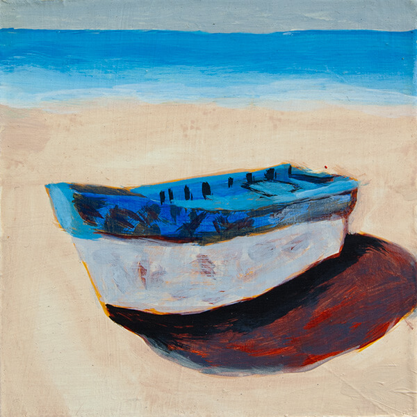 Mini Painting: Weathered Boat